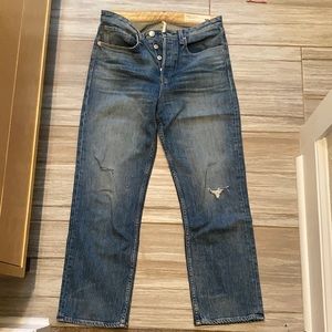 Rag & Bone Maya High-Rise Ankle Straight